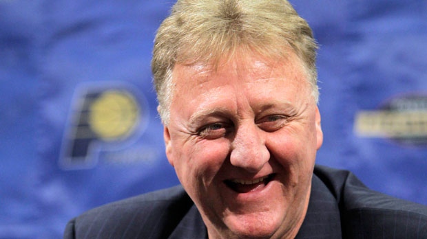 Larry Bird of the Indiana Pacers