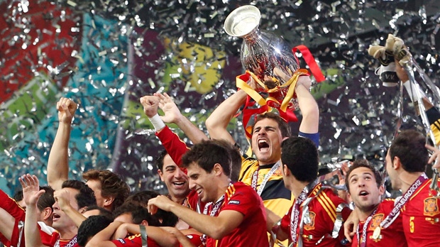 Spain wins Euro 2012