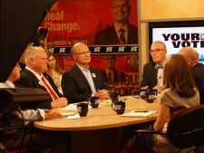 Stephen LeDrew hosts CP24's third mayoral debate on Tuesday, July 20, 2010. 