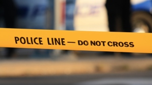 Police tape is shown in a file photo. (CP24) 