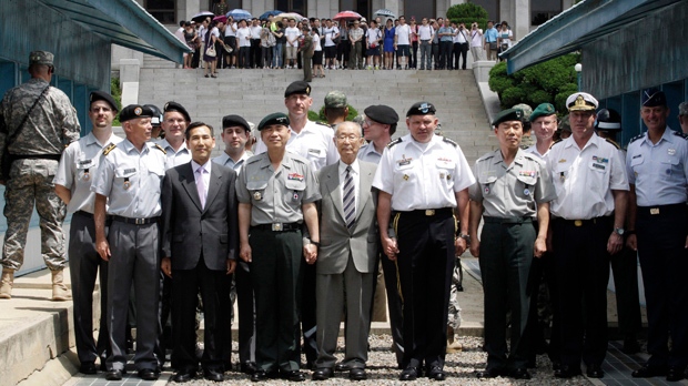Korean War armistice ceremony