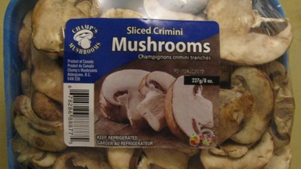 Champ's Mushrooms recall