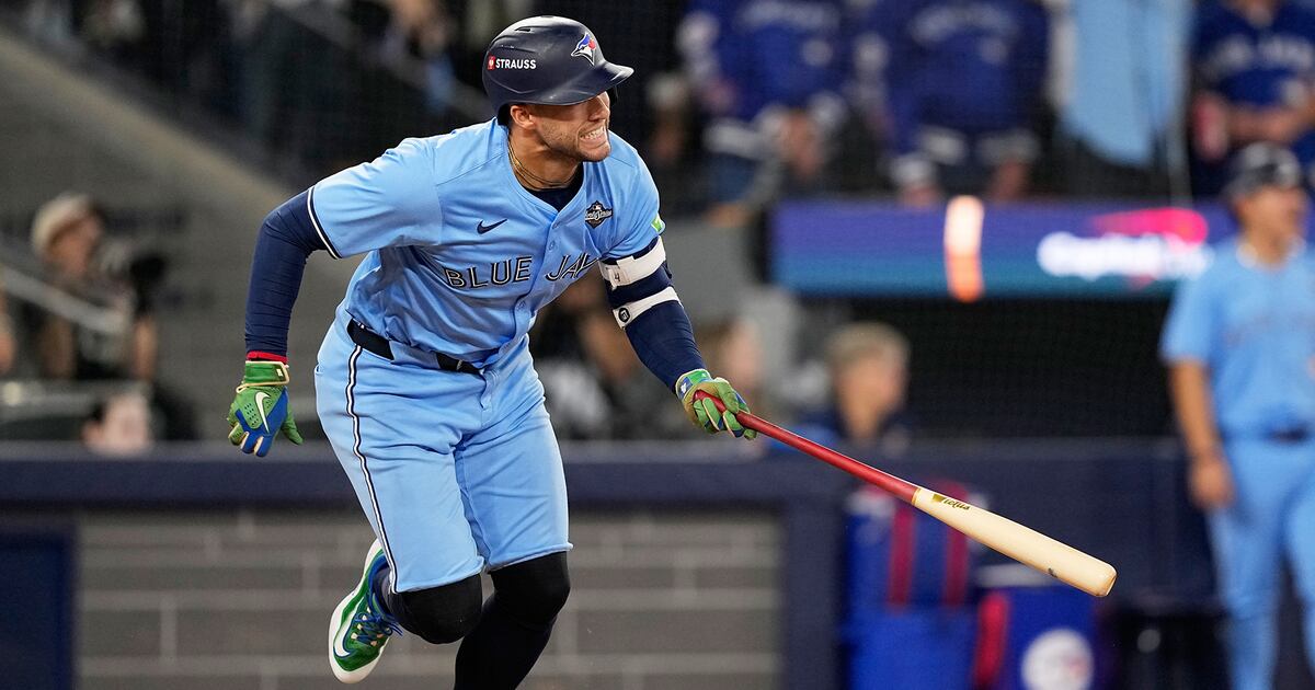 Springer gets Blue Jays on board, Toronto trails L.A. 3-1 ...