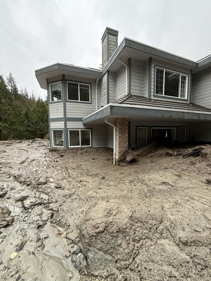 Coquitlam mudslide
