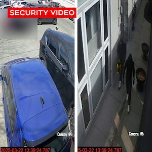 Police release security video of Oakville homicide suspects