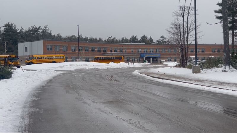 Shelburne Regional High School is seen in Shelburne, N.S., on Jan. 6, 2026.