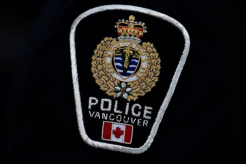 Truck split, caught on fire after driver collided with an East Vancouver nursing home: VPD