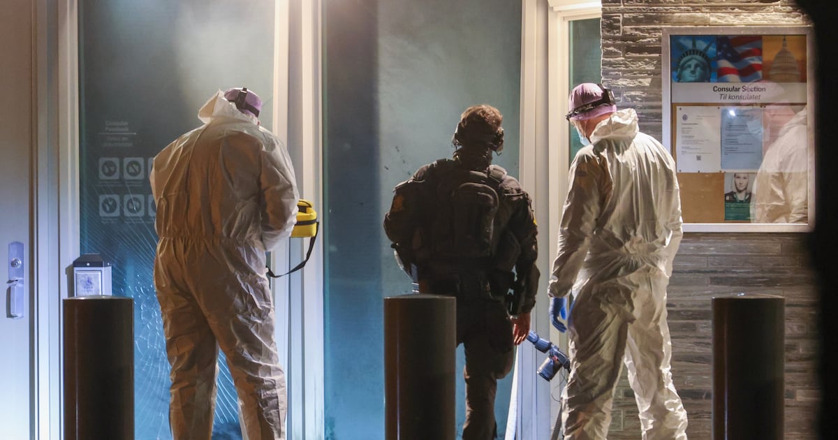 Three brothers arrested over U.S. embassy blast in Oslo: police