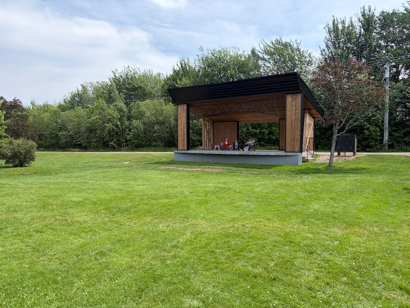 Caseley Park in Riverview, N.B., is pictured on July 14, 2026. (CTV Atlantic / Derek Haggett)