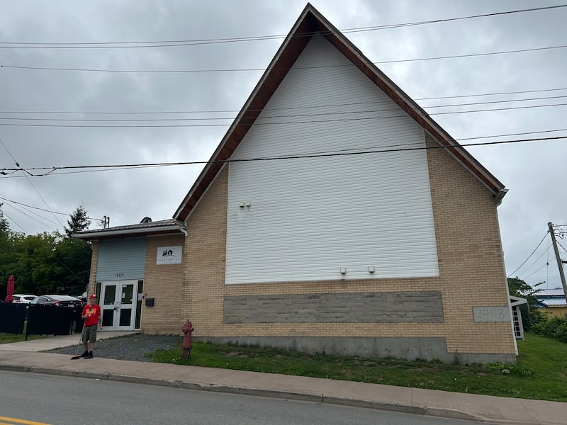 Northstar Shelter in New Glasgow, N.S., is pictured on Aug. 18, 2026. (CTV Atlantic / Emma Convey)