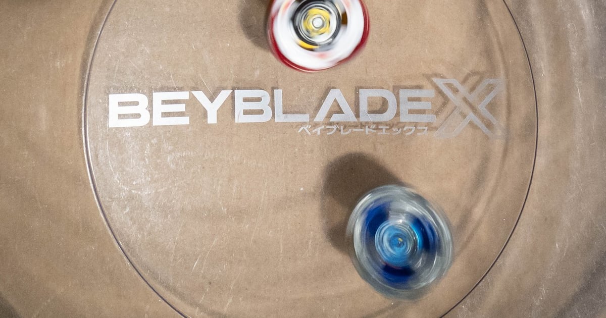 Beyblade fanatics are giving childhood craze another spin