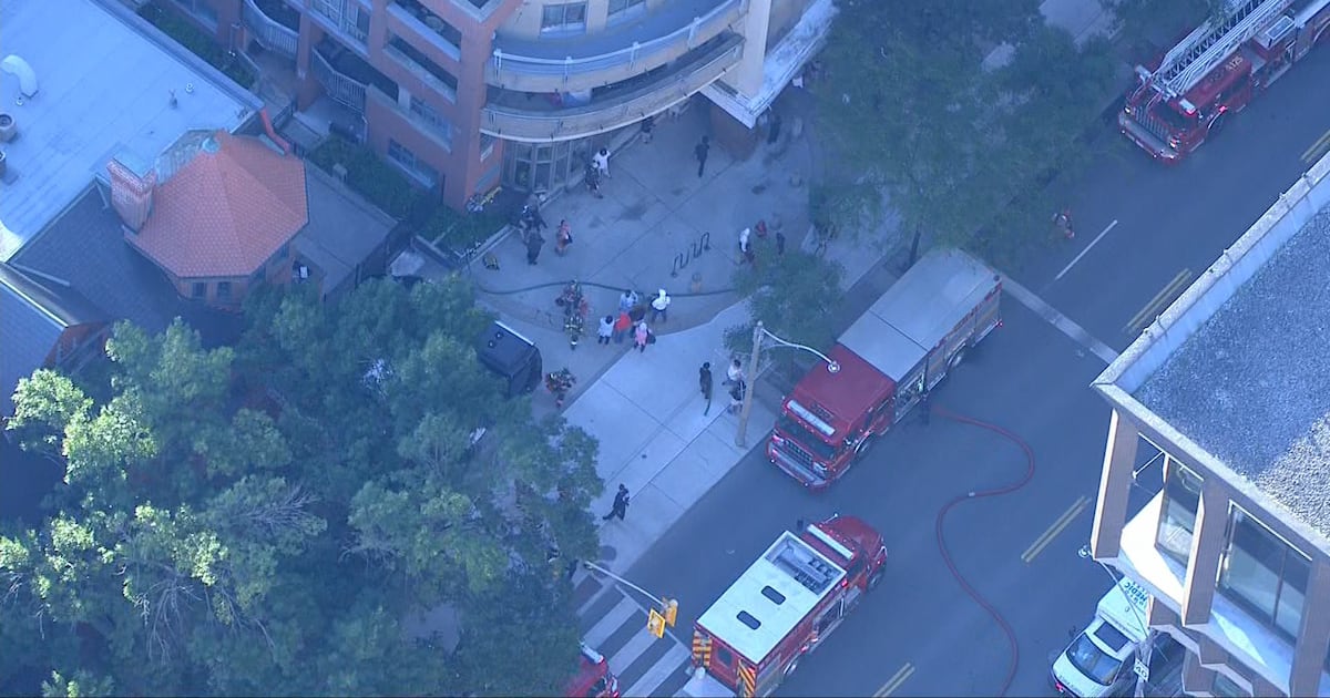 Downtown Toronto Apartment Fire Sends Two to Hospital