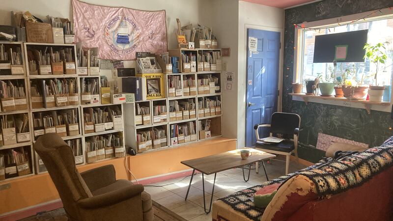 The Anchor Archive Zine Library in Halifax is pictured.