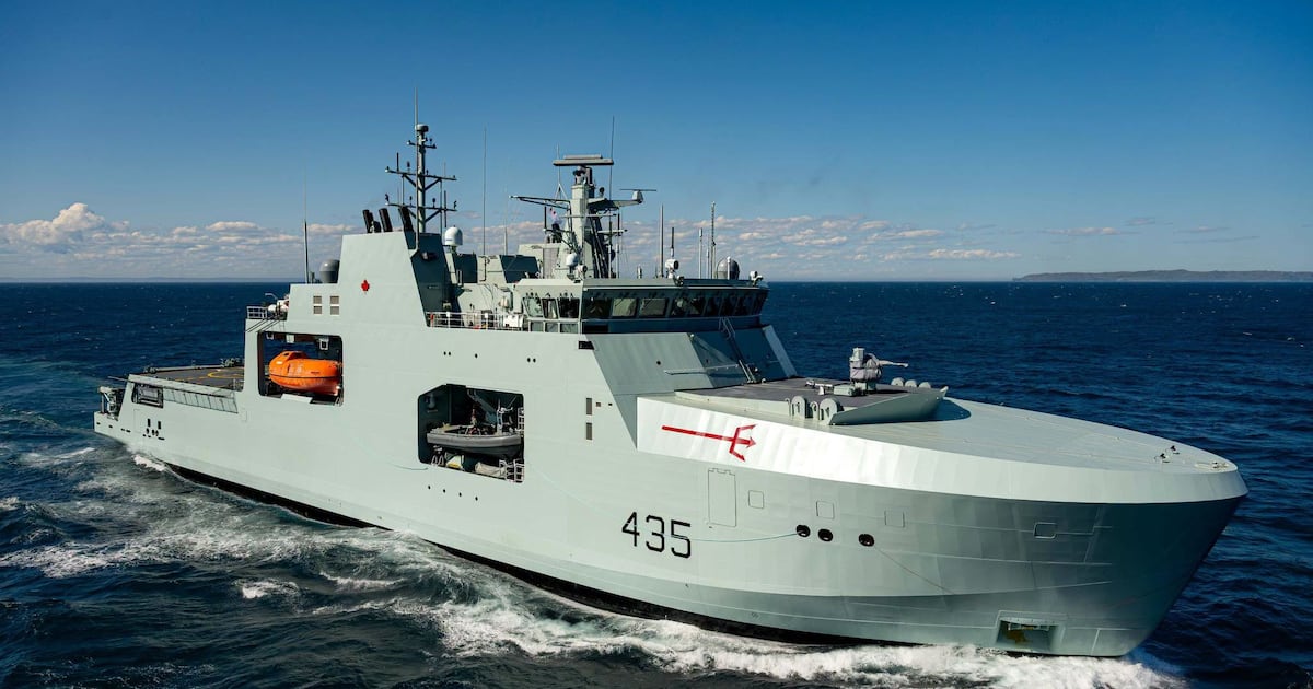 Canadian warship to cross Arctic on historic sovereignty voyage