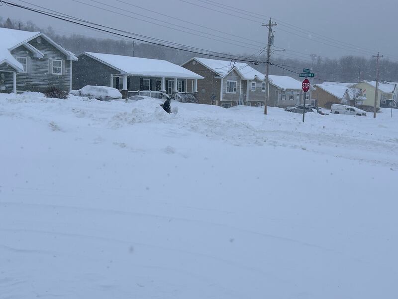 Heavy snow is pictured in Sydney, N.S., on Feb. 2, 2026. (Ryan MacDonald/CTV Atlantic)