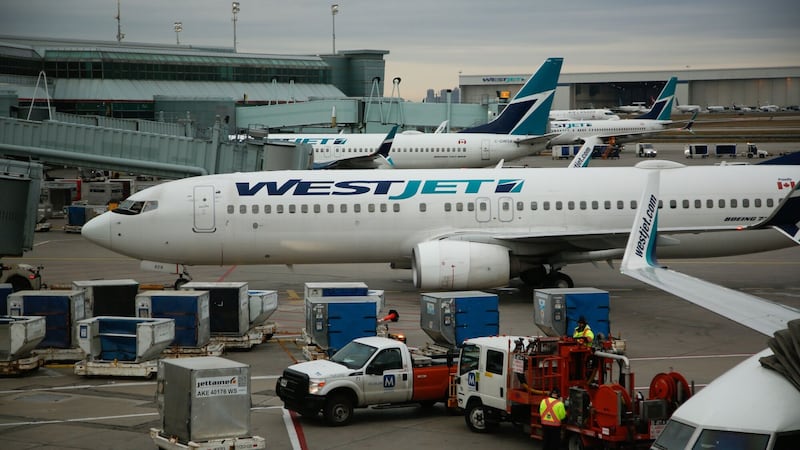 WestJet plane collides with catering truck at Toronto’s Pearson airport