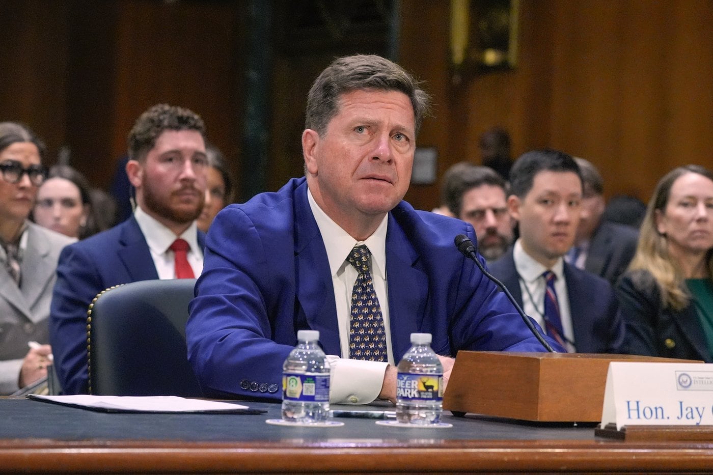 Senate confirms Jay Clayton as U . S . intelligence director
