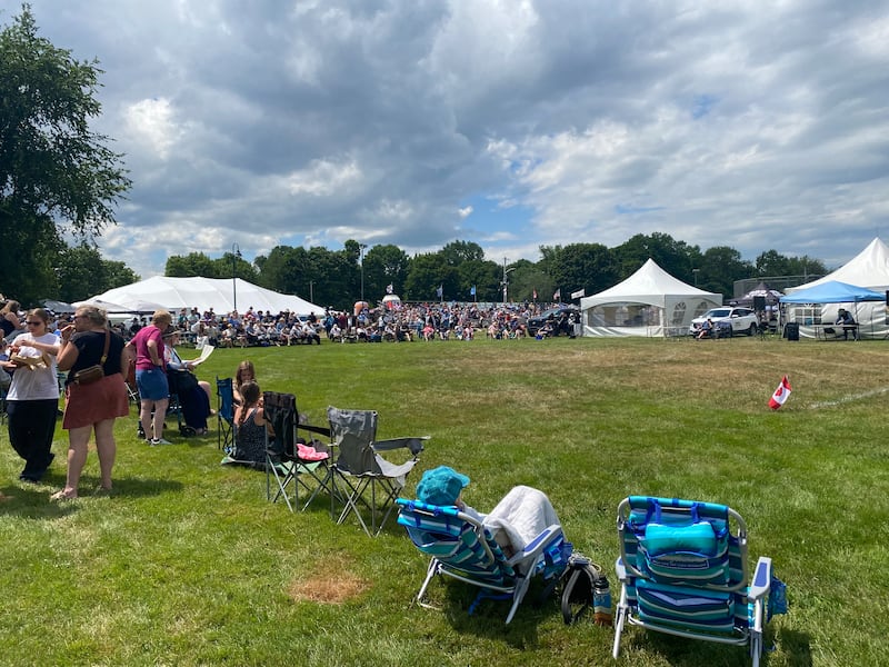 Thousands attended the 161st Highland Games in Antigonish. (CTV/Vanessa Wright)