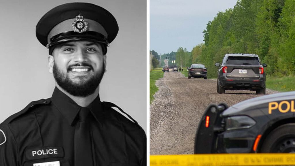 Funeral underway in Mississauga for OPP officer killed in the line of duty