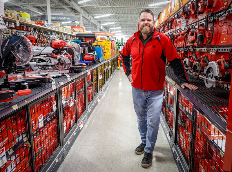 Home Hardware franchise owner Rob Rice reflects 10 years after a wildfire in Fort McMurray, Alta., Tuesday, April 14, 2026.THE CANADIAN PRESS/Jeff McIntosh