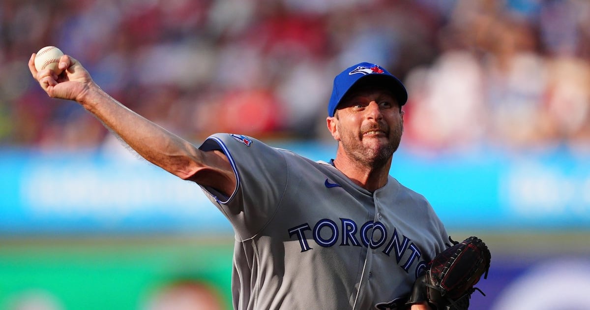 Blue Jays' Max Scherzer Moves Into 10th All-Time in Strikeouts