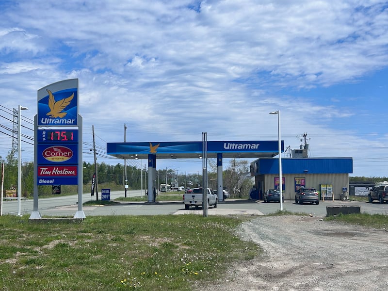 The Ultramar gas station on Grand Lake Road in Sydney, N.S., is pictured. (Ryan MacDonald/CTV Atlantic)