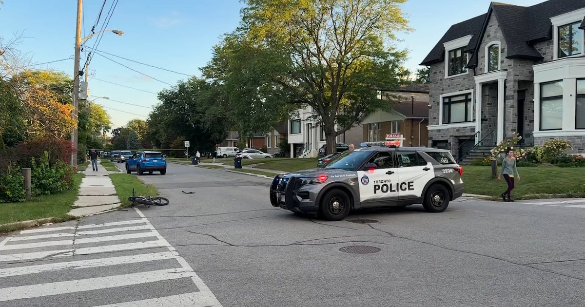 One person taken to hospital after collision in North York