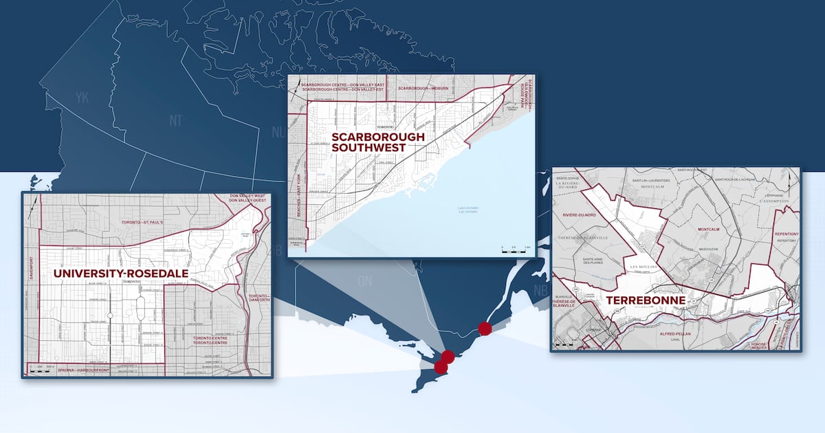 Three byelections, three different Canadas: a demographic snapshot
