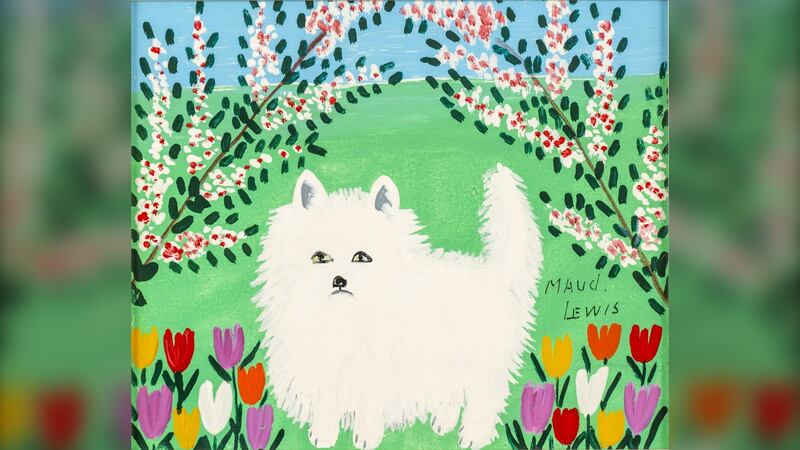 This Maud Lewis painting sold for $49,450 in the Jones Auctions’ 2025 Fall Art & Luxury Auction. (Jones Auction House)