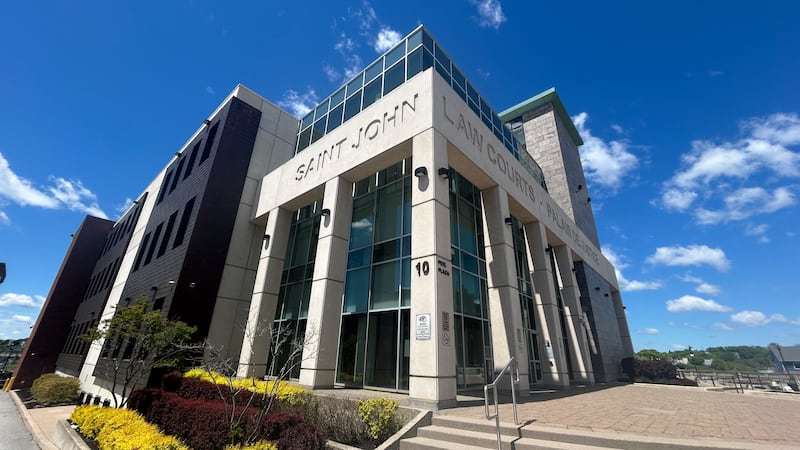 The Saint John Law Courts are seen in Saint John, N.B., on June 8, 2026. (Avery MacRae/CTV News Atlantic)