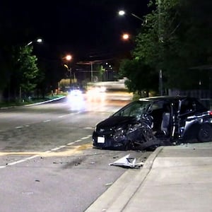Man seriously injured after two-vehicle crasha; driver flees scene