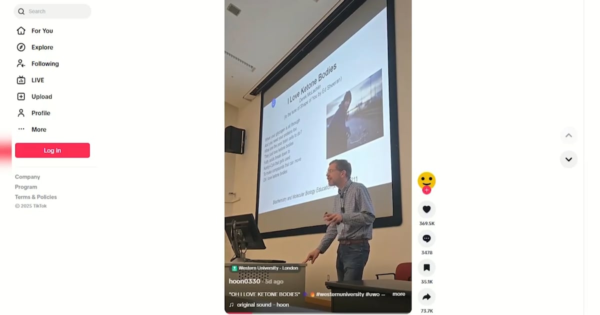 Western University professor goes viral for educational parody of Ed Sheeran song