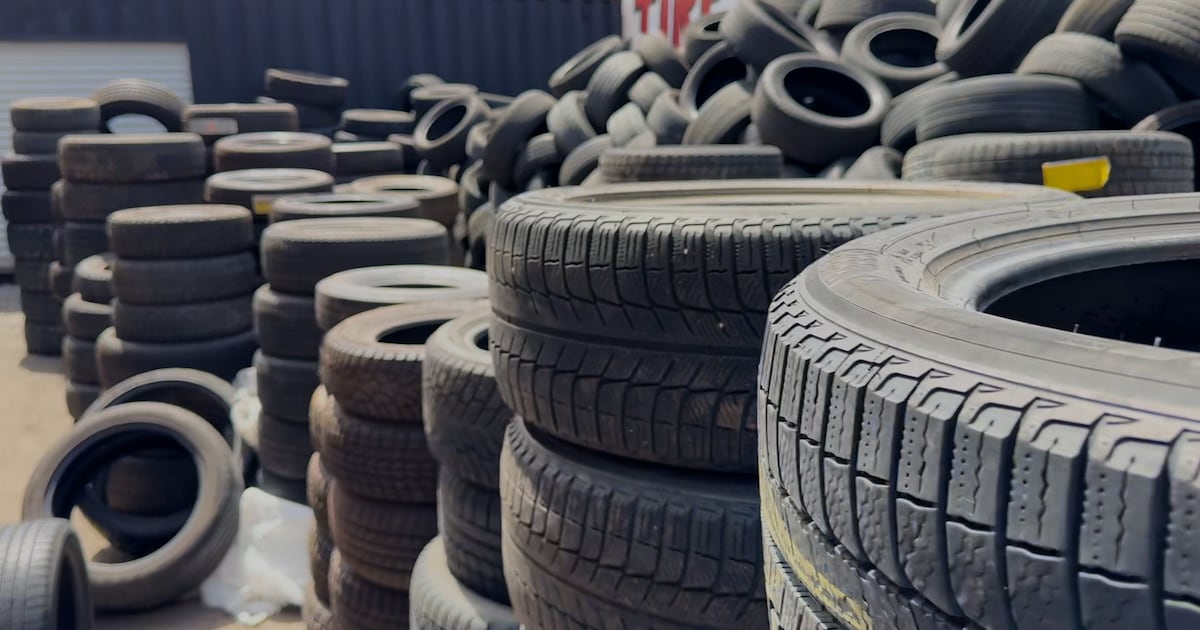 ‘We don’t have room’: Tires again piling up around Ontario as critics call for changes to recycling rules