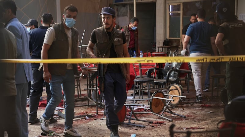 6 people killed, 22 injured in Syria cafe explosion