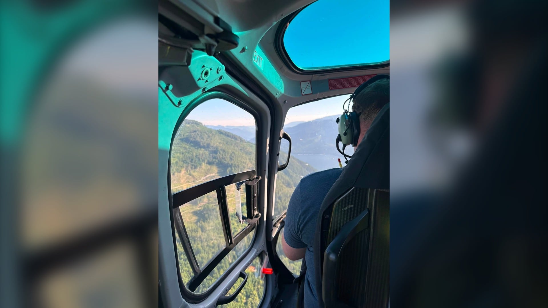 Fog forces change of plan during West Coast Trail medical rescue. (Alberni Valley Rescue Squad)