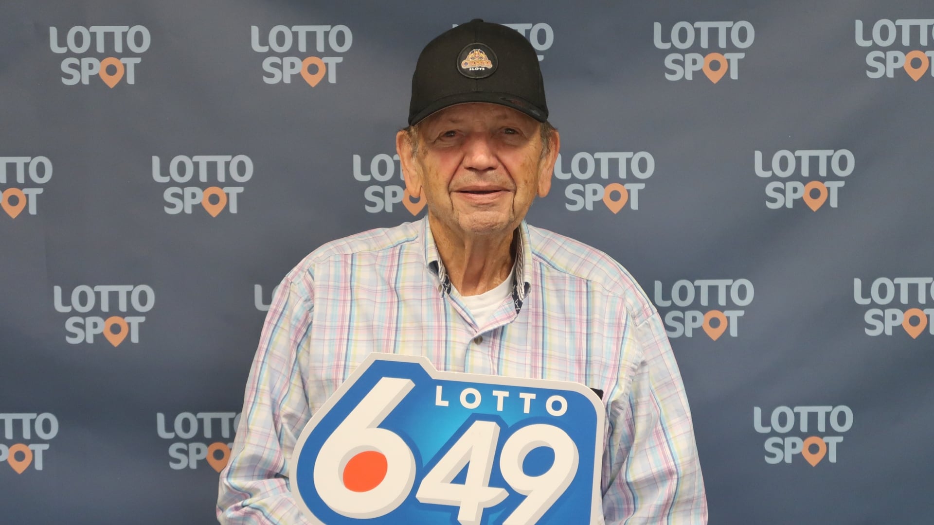 David Serkin won $1 million on the May 3, 2025 Lotto 6-49 Gold Ball draw. (CWLC handout)