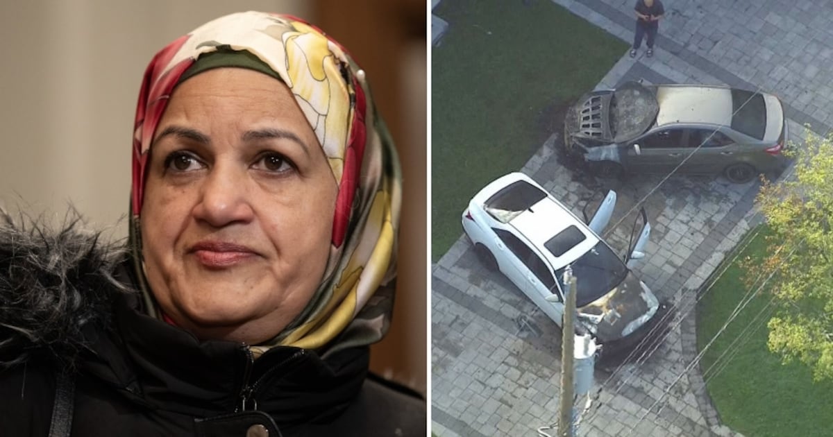 Multiple vehicles burned outside Scarborough MP's home
