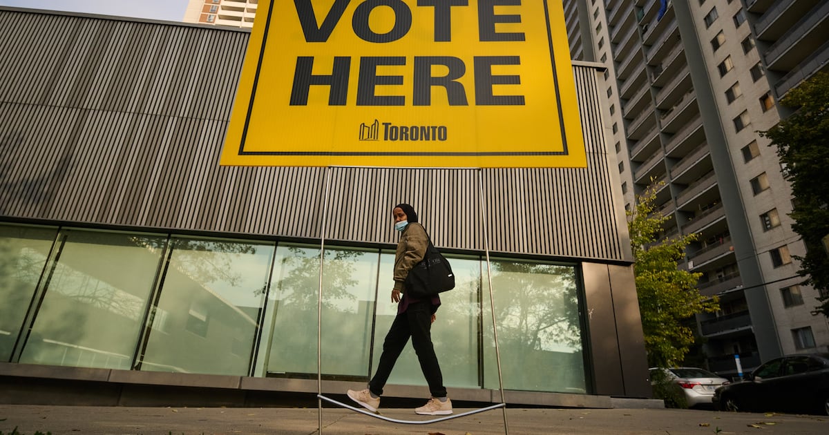 Ontario municipal election day