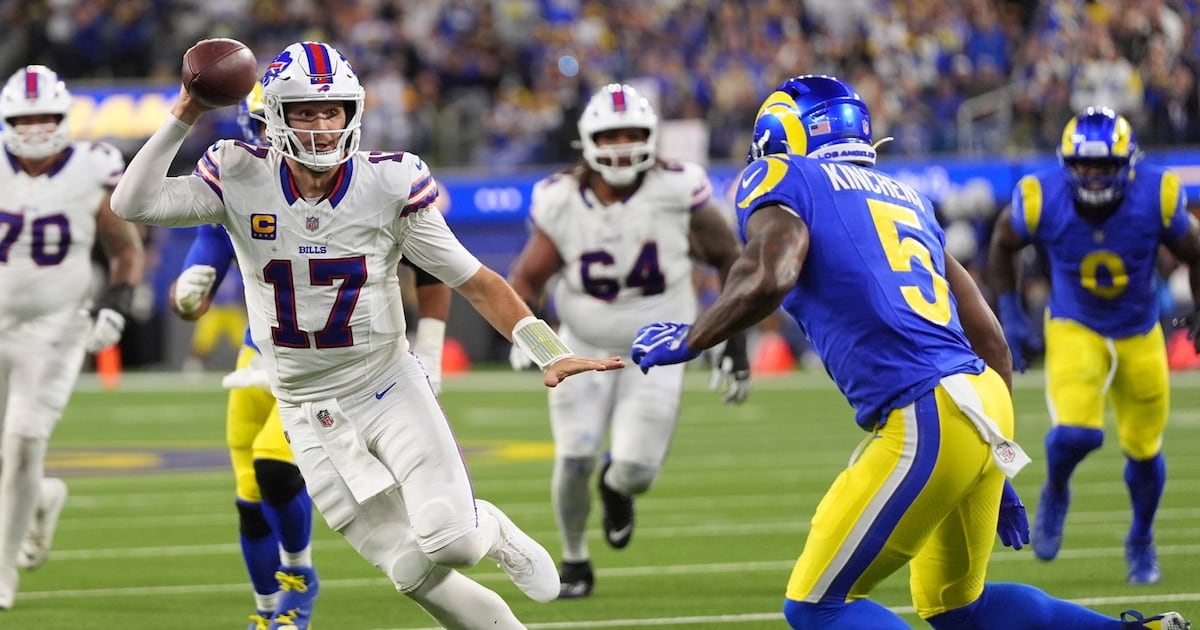 Josh Allen racks up 331 yards and Bills outlast Rams with help from ...
