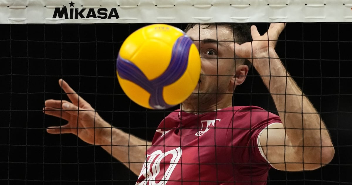 Canada beats Mexico in Olympic volleyball qualifier