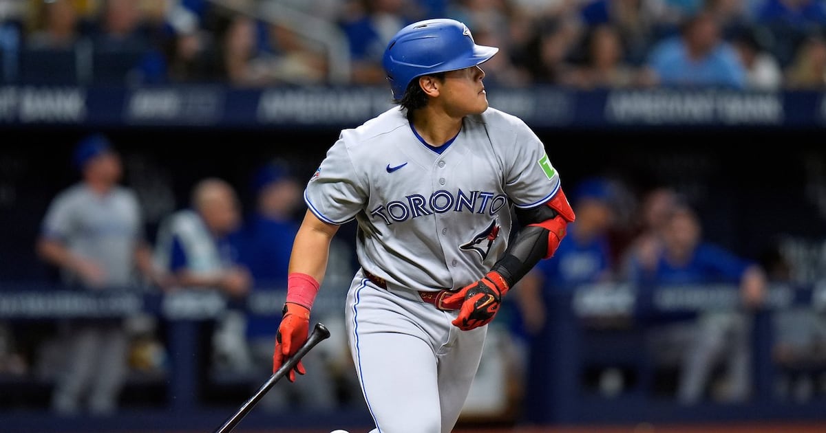Okamoto sets Blue Jays rookie record with 25th homer as Toronto whips Rays ...