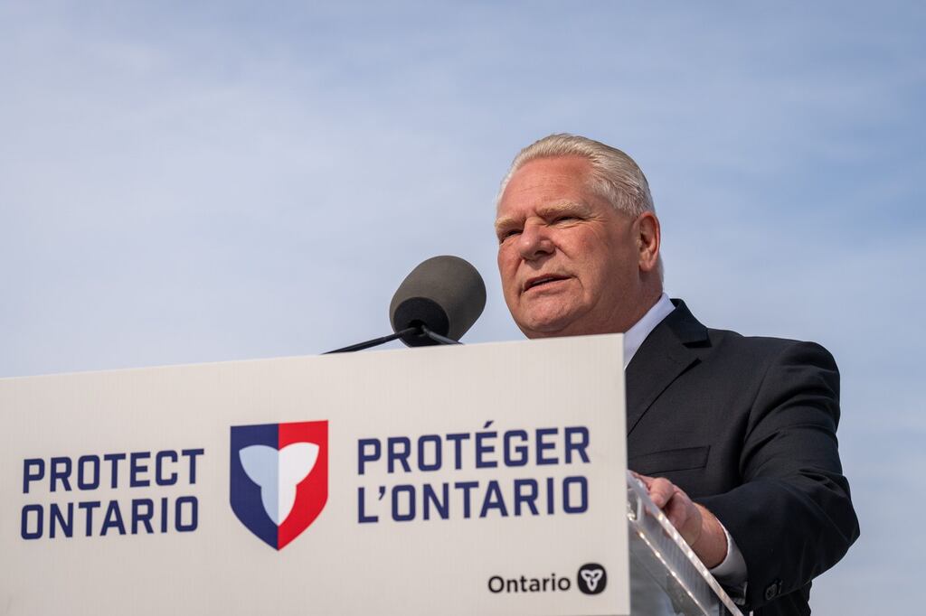 Ontario premier says Trump can ‘kiss my ass’ as U.S. president threatens new tariffs on vehicles