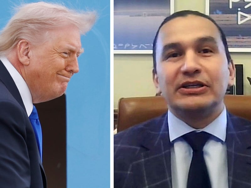 Manitoba won’t put U.S. liquor on shelves until Trump drops tariffs, releases Epstein files: Kinew