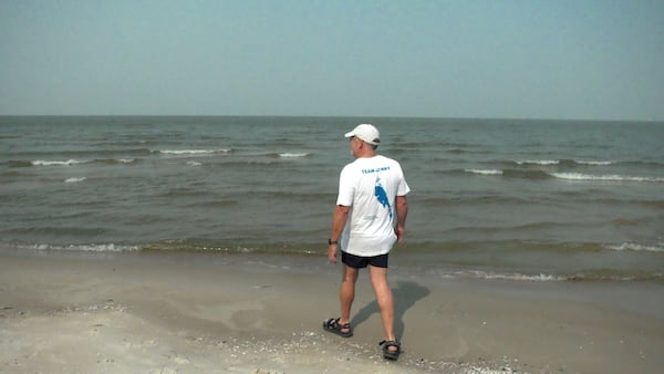 He beat cancer twice. Now he wants to swim across Lake Winnipeg