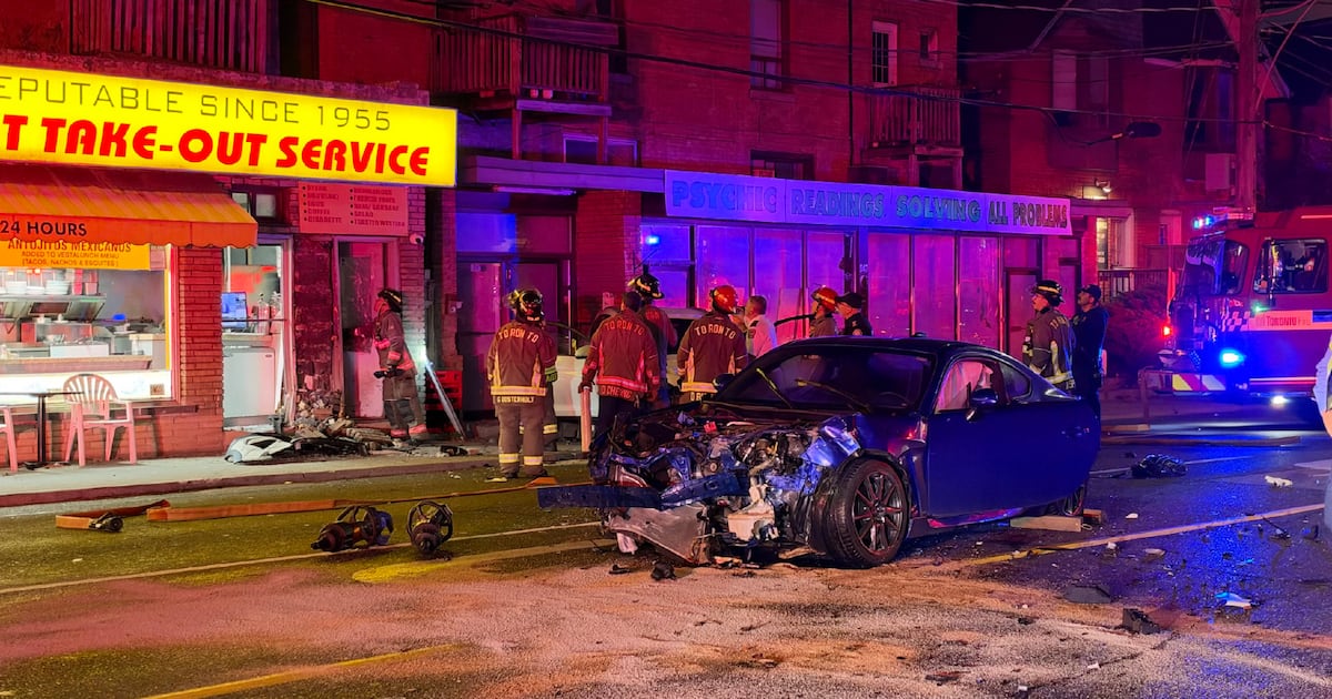 Woman Arrested for Impaired Driving After Multi-Vehicle Crash in Toronto