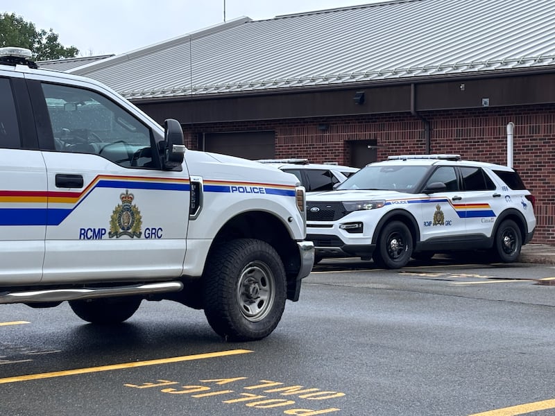 RCMP vehicles are pictured. (Callum Smith/CTV News Atlantic)