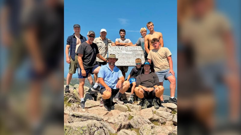 Three generations of a New Brunswick family hiked Mount Katahdin in Maine’s Baxter State Park. (Courtesy: Michael Doiron)