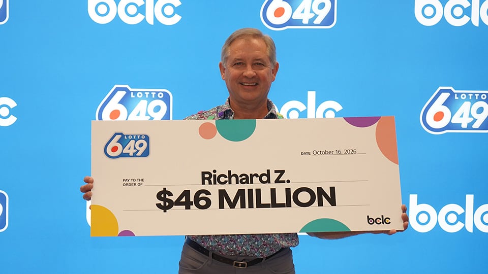 Richard Z Lotto 6/49 winner