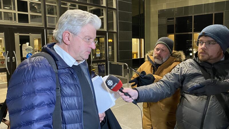 Defence attorney Brian Munro is pictured