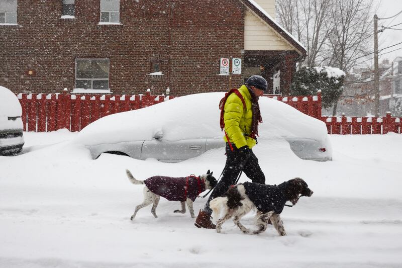 Torontonians say some side streets, sidewalks ‘worse than usual’ with snow lingering